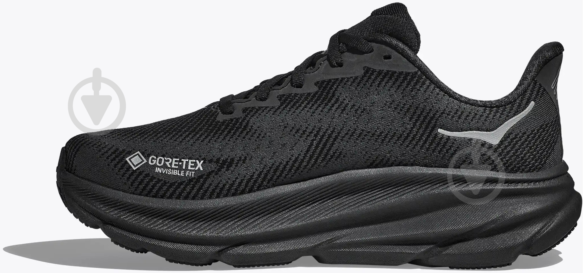 Кросівки жіночі демісезонні Hoka Clifton 9 GTX 1141490F-BBLC р.38 чорні - фото 2 Кросівки жіночі демісезонні Hoka Clifton 9 GTX 1141490F-BBLC р.38 чорні - фото 2