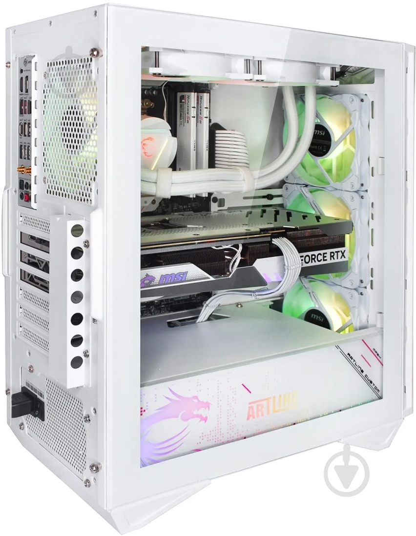 Компьютер персональный Artline Overlord FROSTBITE (FROSTBITEv10) white - фото 8 Компьютер персональный Artline Overlord FROSTBITE (FROSTBITEv10) white - фото 8