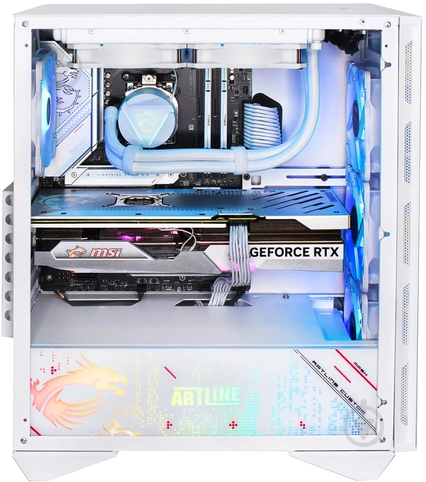 Компьютер персональный Artline Overlord FROSTBITE (FROSTBITEv10) white - фото 5 Компьютер персональный Artline Overlord FROSTBITE (FROSTBITEv10) white - фото 5