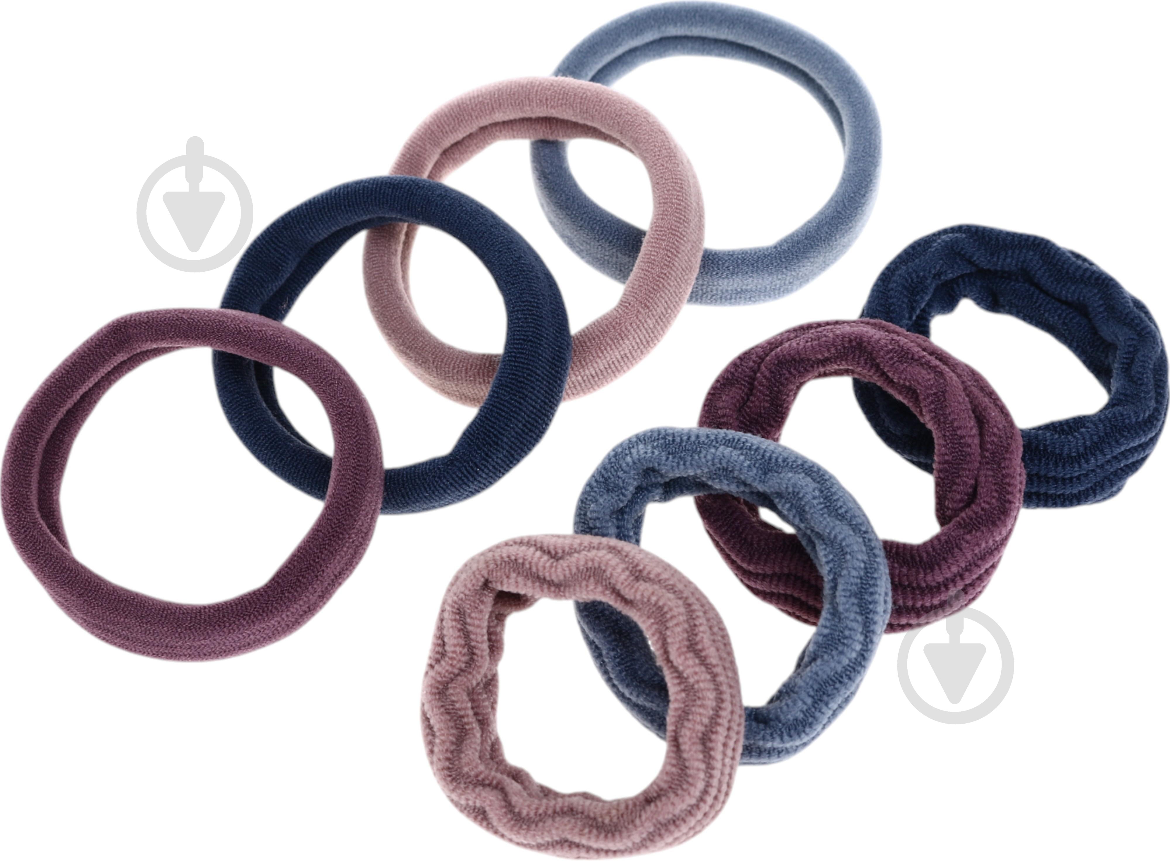 Резинка для волос PIXIE розово-синий 8 шт. - фото 1