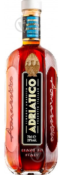 Лікер Amaretto Adriatico Roasted Almonds Bourbon 0,7 л - фото 1