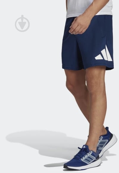 Шорты Adidas TR-ES LOGO SHO IB8124 р. S синий - фото 2