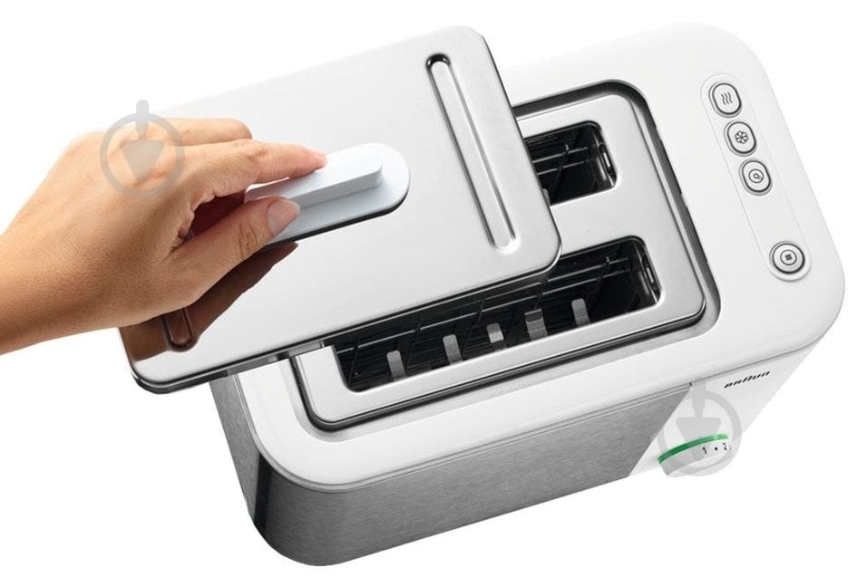 Тостер Braun HT 5010 WH - фото 4