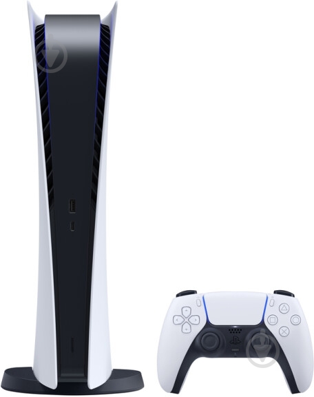 Ігрова консоль Sony PlayStation 5 Digital Edition white - фото 2