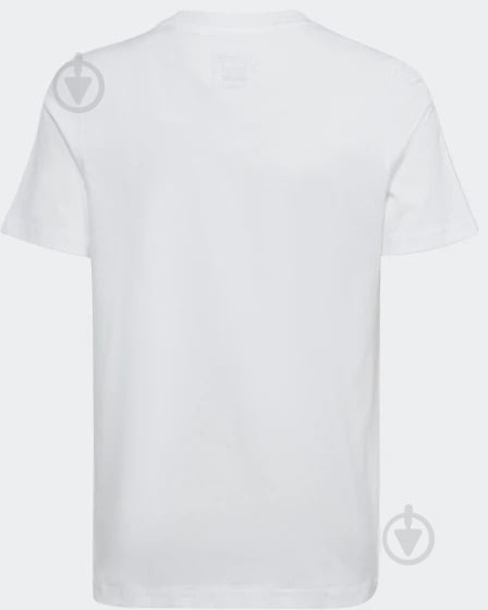 Футболка Adidas U BL TEE IB1670 р.128 белый - фото 2