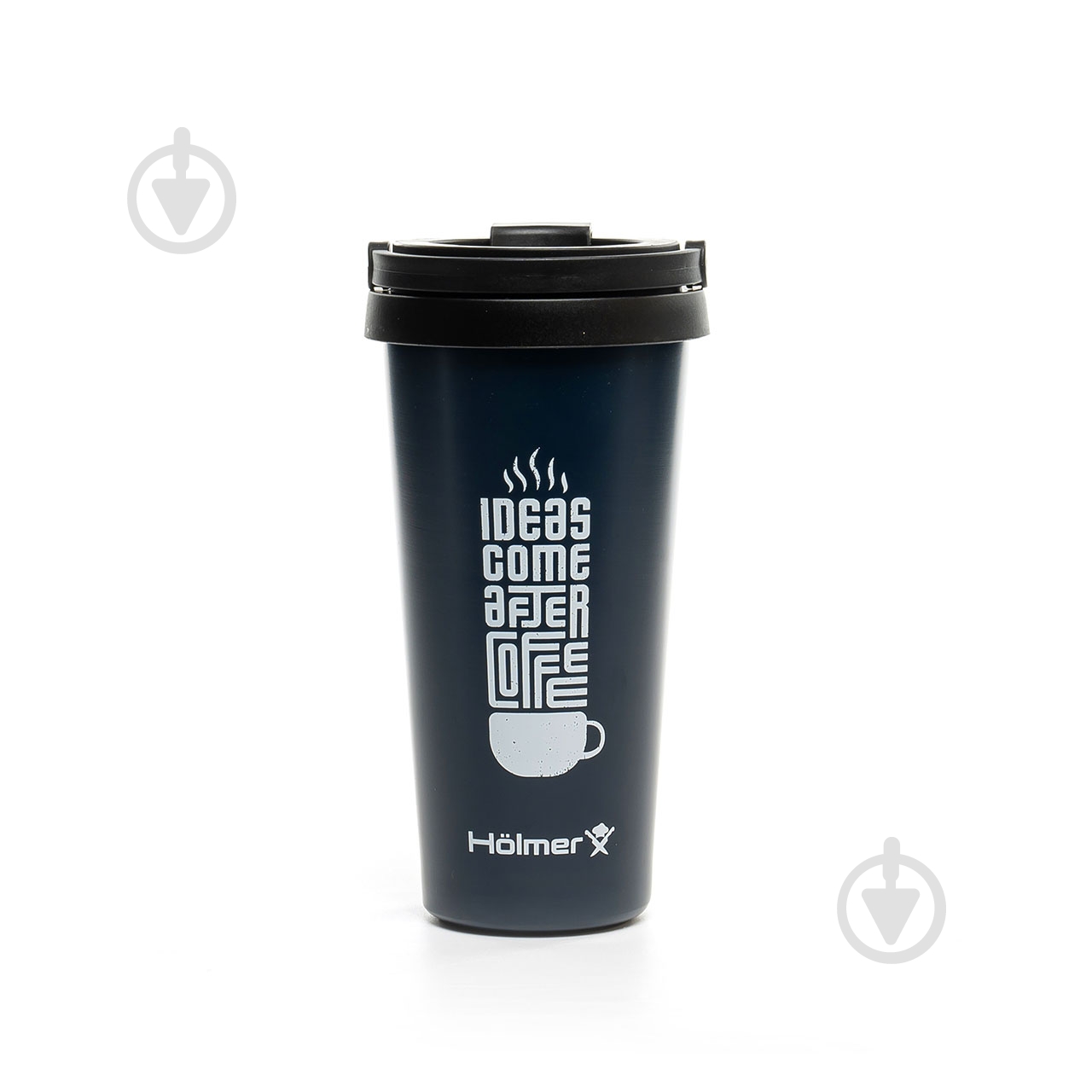 Термокружка Holmer 500 мл TC-0500-DB Coffee Time - фото 1 Термокружка Holmer 500 мл TC-0500-DB Coffee Time - фото 1