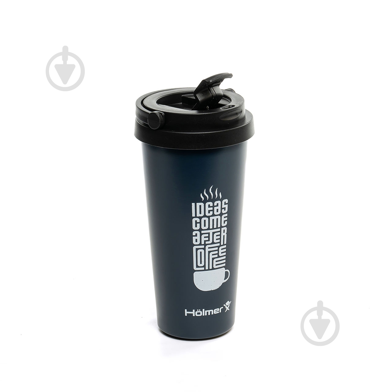 Термокружка Holmer 500 мл TC-0500-DB Coffee Time - фото 3 Термокружка Holmer 500 мл TC-0500-DB Coffee Time - фото 3