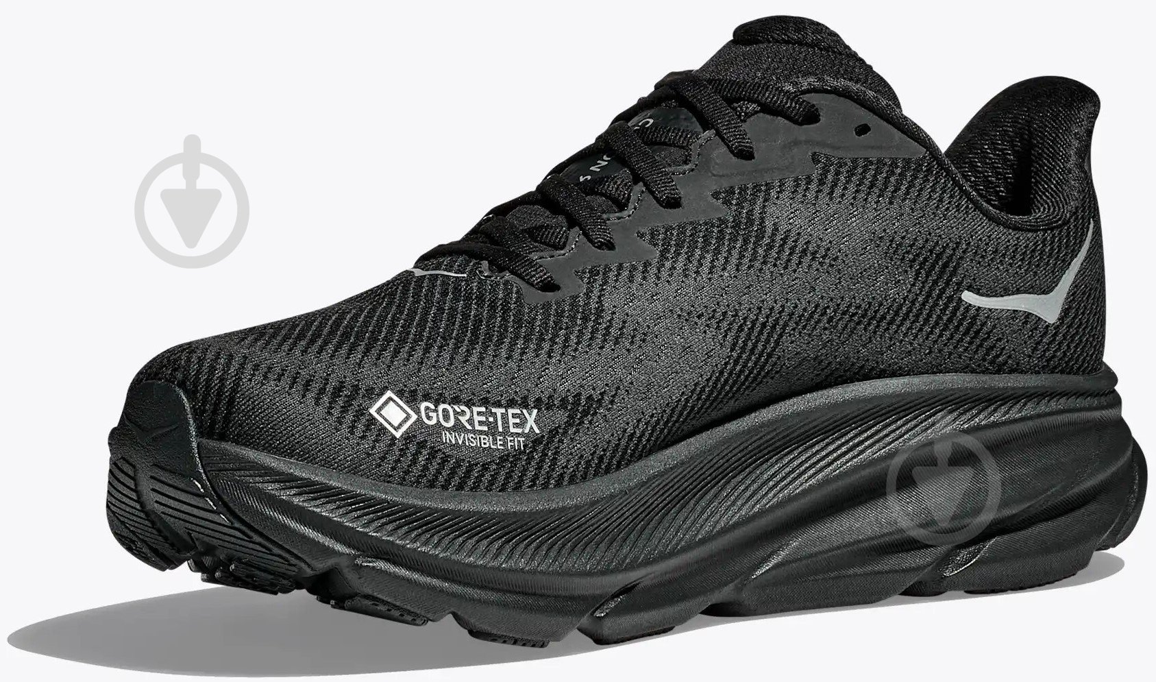Кроссовки женские демисезонные Hoka Clifton 9 GTX 1141490F-BBLC р.39 1/3 черные - фото 4 Кроссовки женские демисезонные Hoka Clifton 9 GTX 1141490F-BBLC р.39 1/3 черные - фото 4