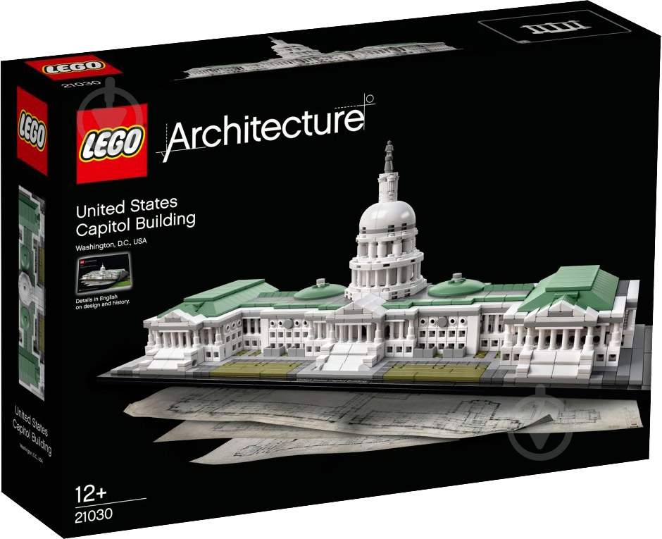 Конструктор LEGO Architecture Капітолій США 21030 - фото 1 Конструктор LEGO Architecture Капітолій США 21030 - фото 1