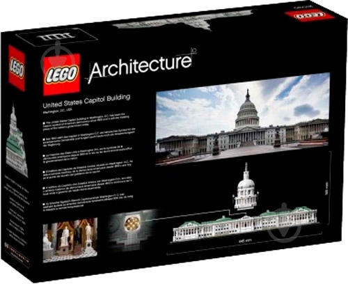 Конструктор LEGO Architecture Капітолій США 21030 - фото 6 Конструктор LEGO Architecture Капітолій США 21030 - фото 6