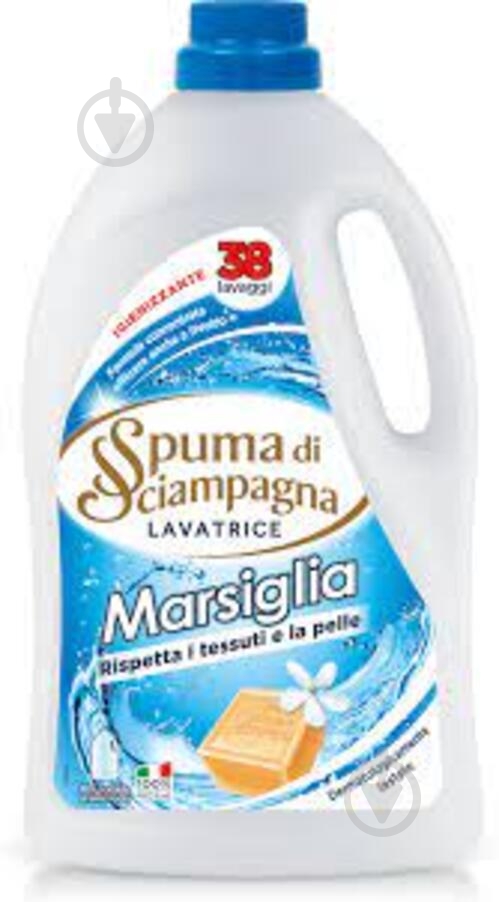 Гель для машинной и ручной стирки Spuma di Sciampagna MARSIGLIA 1,71 л - фото 1 Гель для машинной и ручной стирки Spuma di Sciampagna MARSIGLIA 1,71 л - фото 1