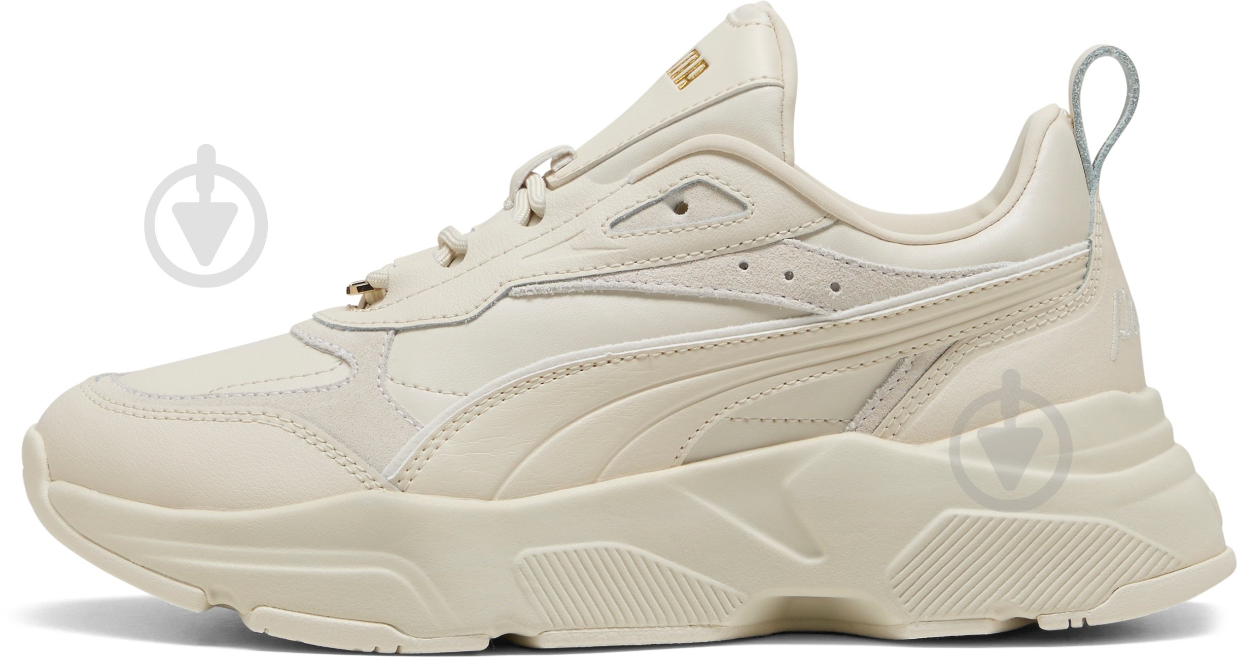 Кросівки жіночі демісезонні Puma Cassia Lux 39783704 р.36 бежеві - фото 1