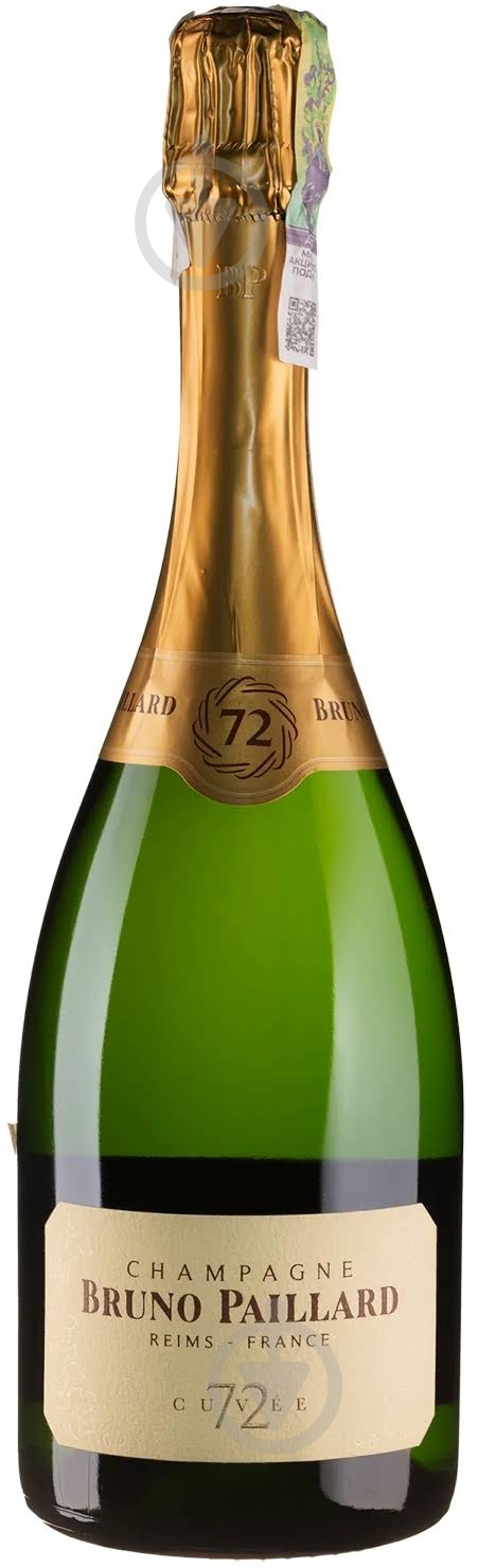 Вино игристое Bruno Paillard Cuvee 72 0,75 л - фото 1
