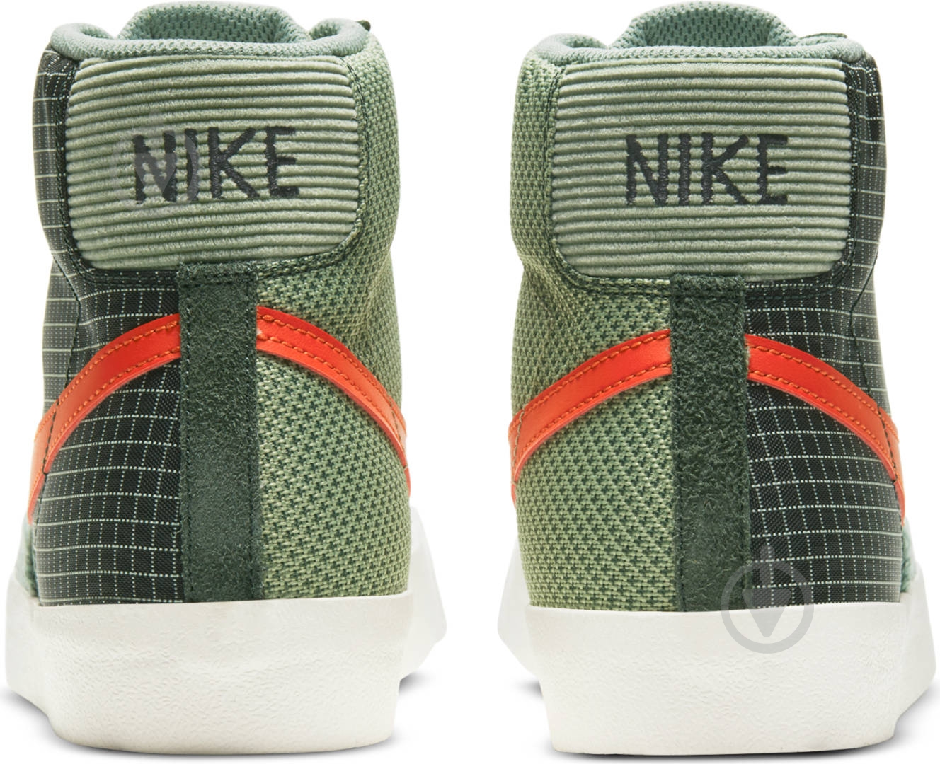 Кроссовки мужские демисезонные Nike Blazer Mid '77 DD1162-300 р.46 зеленые - фото 8