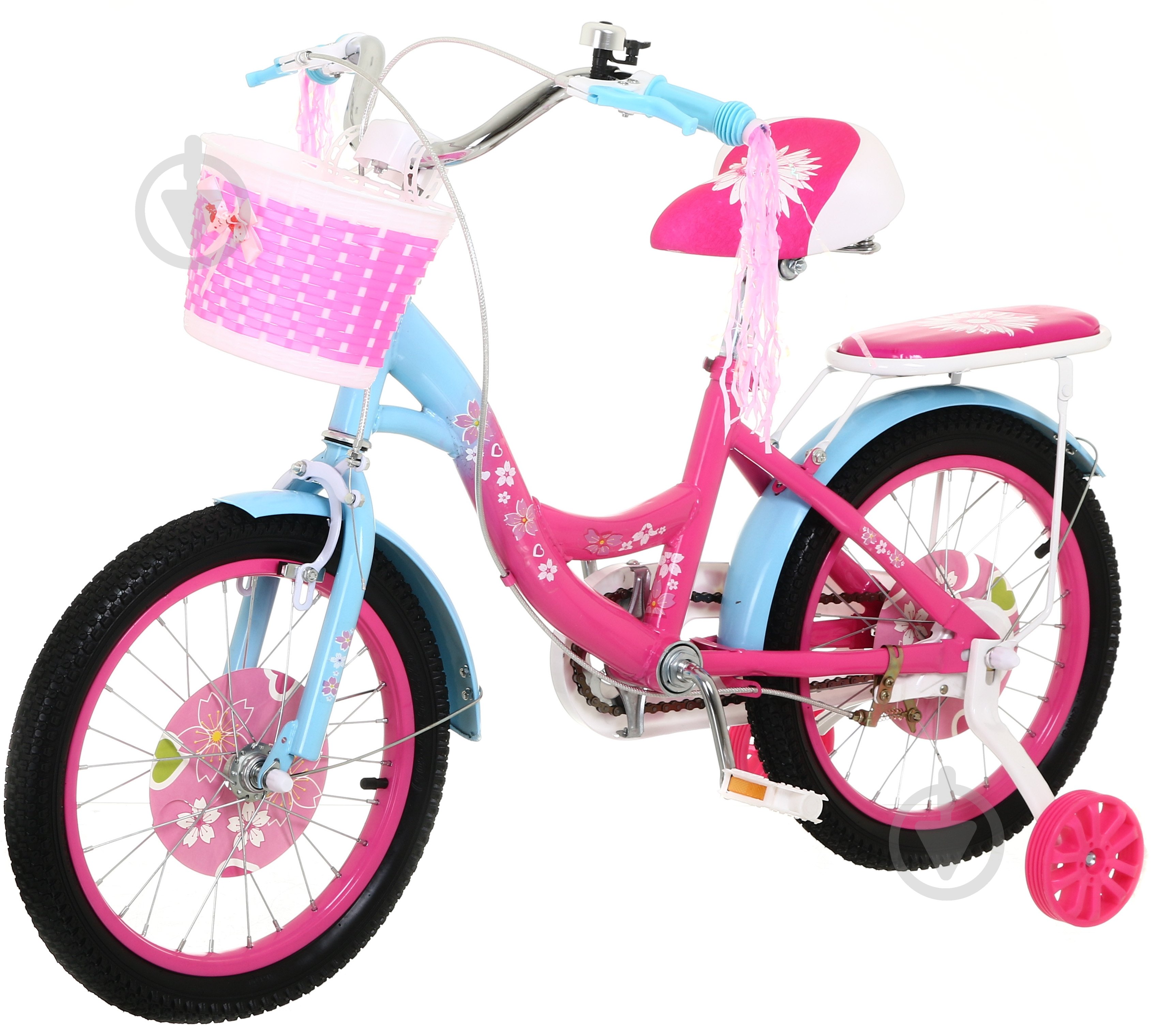 Велосипед дитячий YOUMI 16" рожевий Pro1601 - фото 1