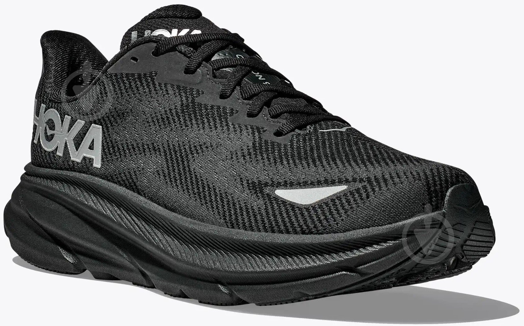 Кроссовки женские демисезонные Hoka Clifton 9 GTX 1141490F-BBLC р.40 черные - фото 3