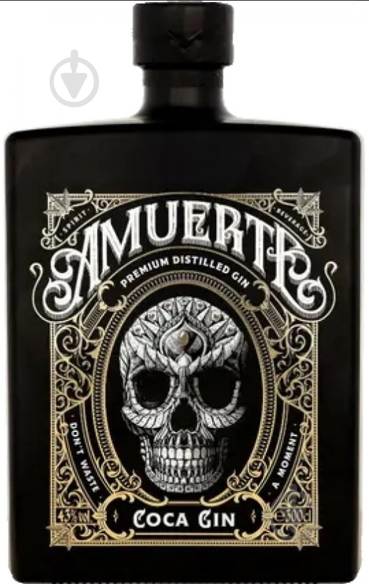 Джин Coca Leaf Gin Black Edition 43% 3 л - фото 1 Джин Coca Leaf Gin Black Edition 43% 3 л - фото 1