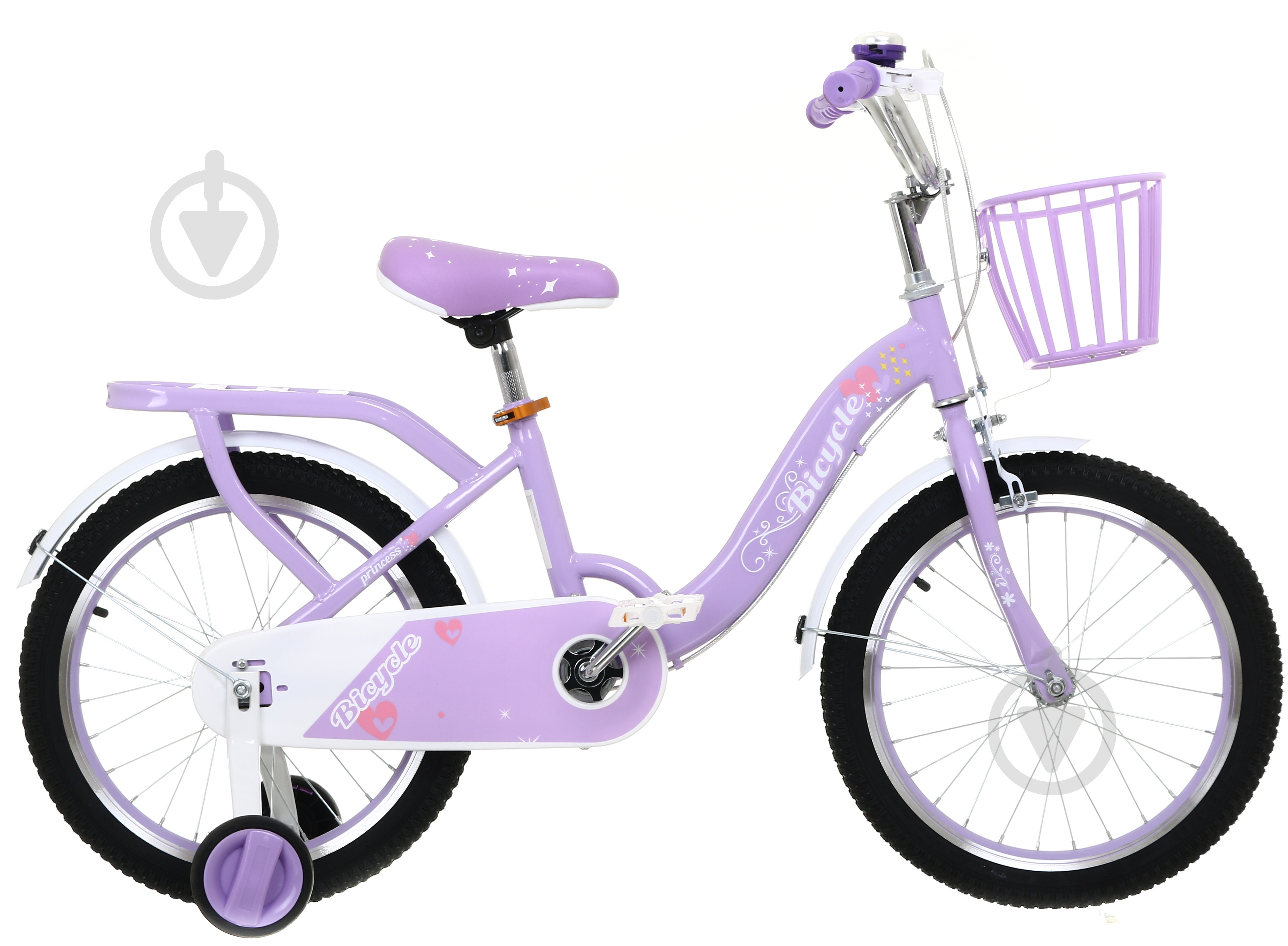 Велосипед детский YOUMI 18" сиреневый pro1802 - фото 2