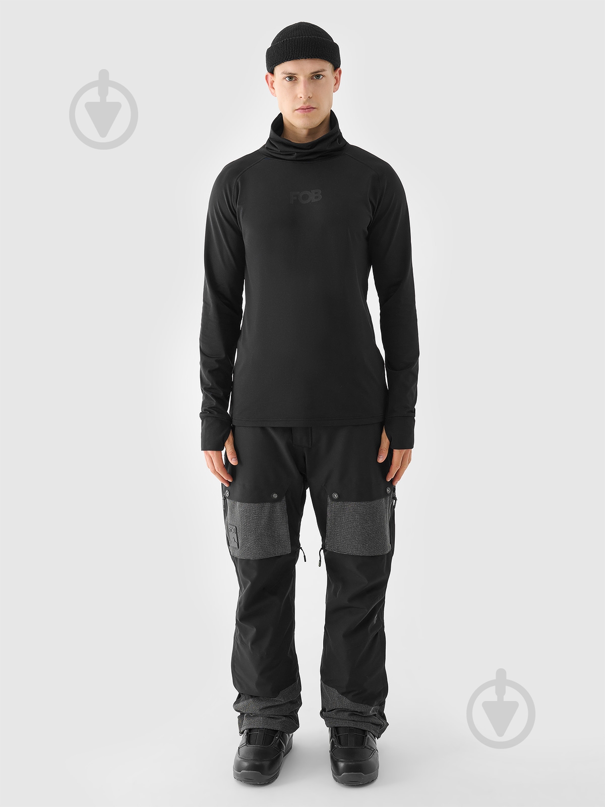 Штани 4F TROUSERS FNK M619 4FWAW24TFTRM619-20S р. S чорний - фото 13