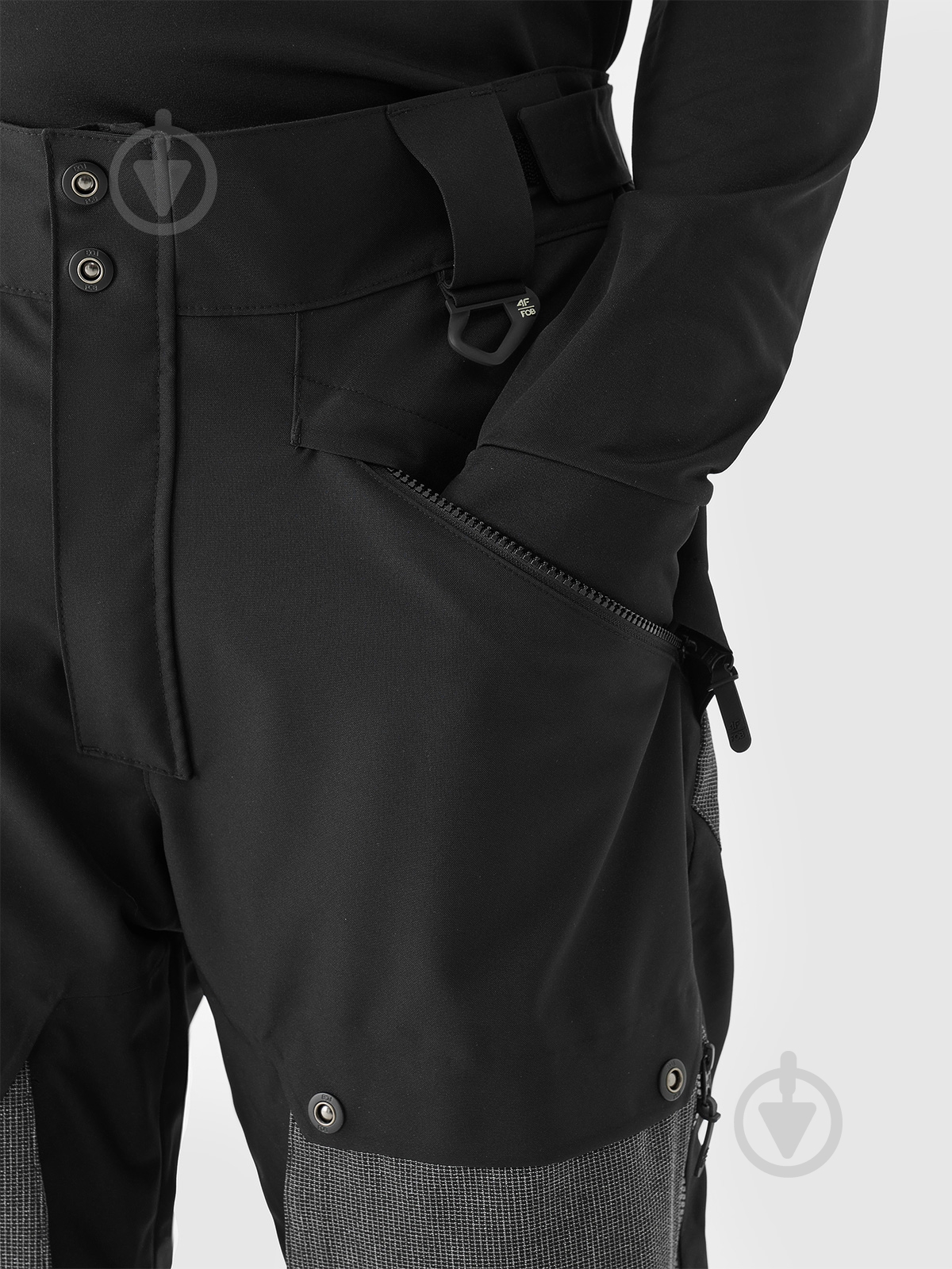 Штани 4F TROUSERS FNK M619 4FWAW24TFTRM619-20S р. S чорний - фото 5