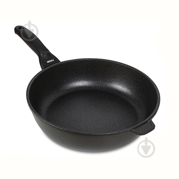 Сотейник BlackPlus 24 см 00104BP/24PN Risoli - фото 1 Сотейник BlackPlus 24 см 00104BP/24PN Risoli - фото 1