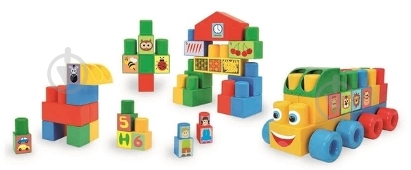 Конструктор Wader Супер большой 41583 - фото 2 Конструктор Wader Супер большой 41583 - фото 2