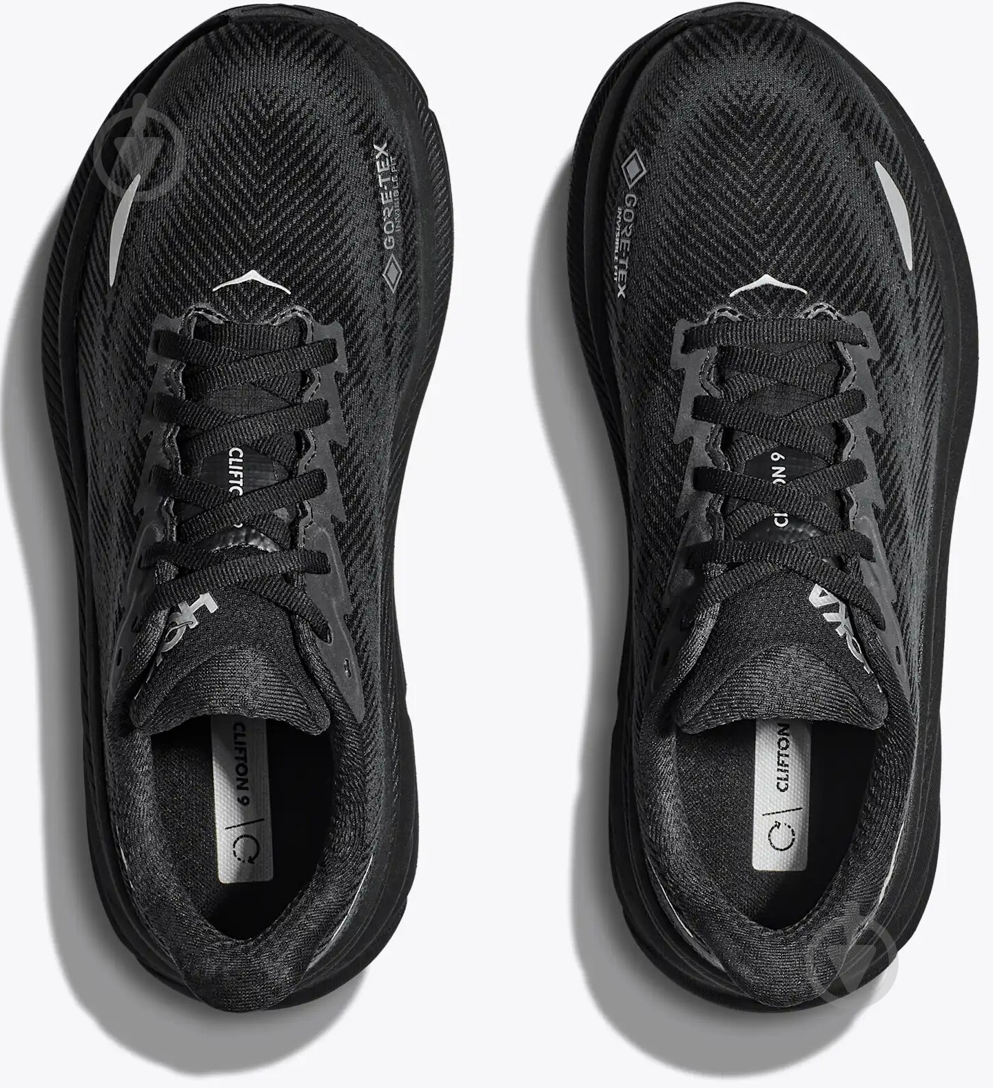 Кроссовки женские демисезонные Hoka Clifton 9 GTX 1141490F-BBLC р.40 2/3 черные - фото 7 Кроссовки женские демисезонные Hoka Clifton 9 GTX 1141490F-BBLC р.40 2/3 черные - фото 7