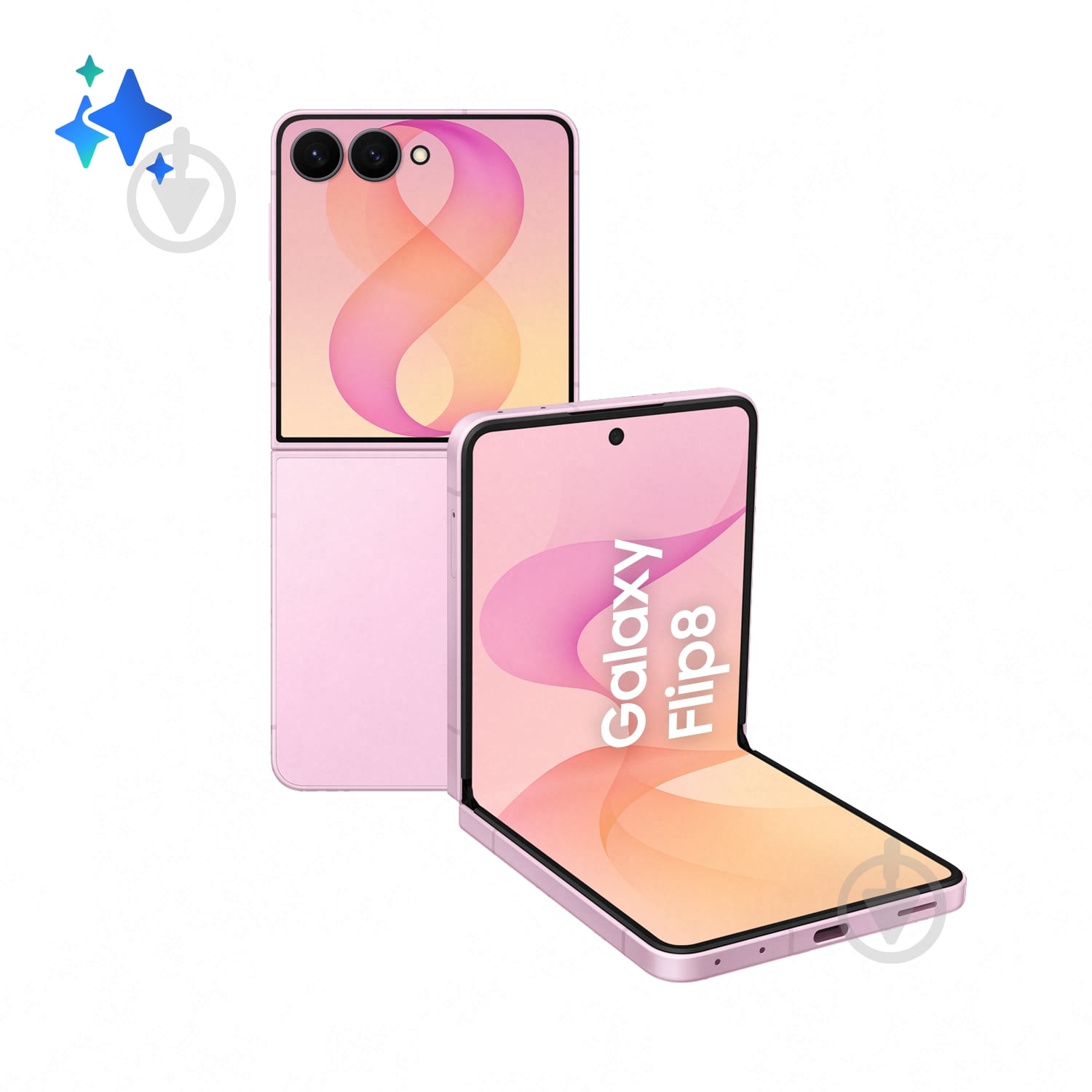 Смартфон Samsung Galaxy Flip8 5G 12/256GB pink (SM-F776BLIGSEK) - фото 11 Смартфон Samsung Galaxy Flip8 5G 12/256GB pink (SM-F776BLIGSEK) - фото 11