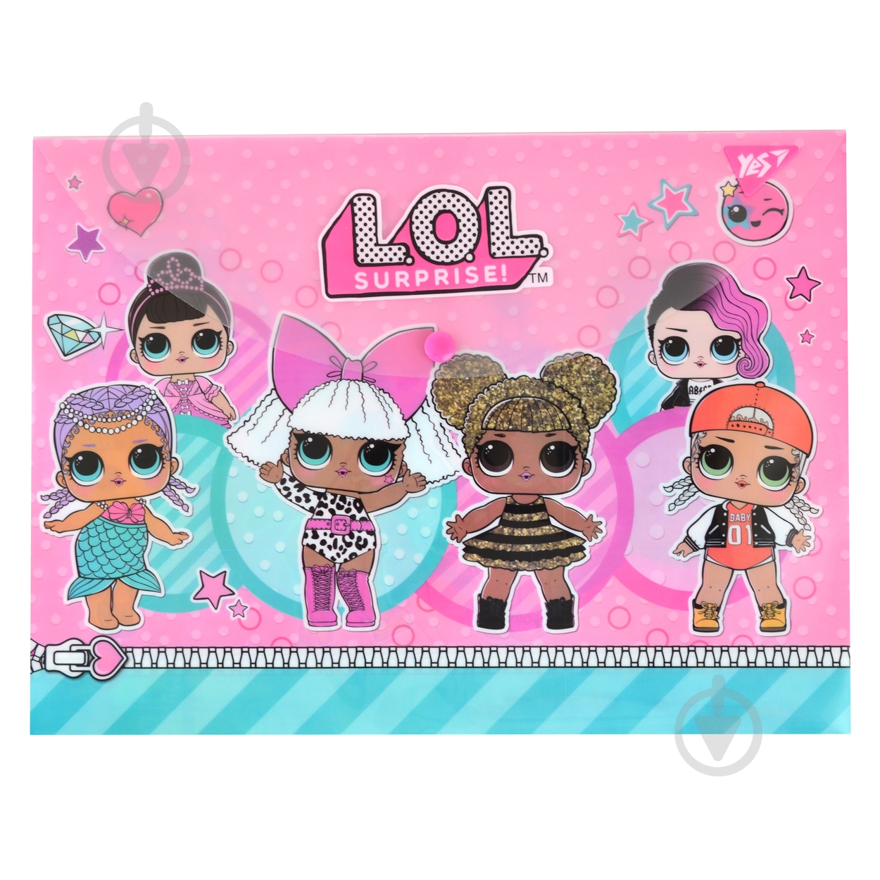 Папка-конверт LOL Juicy А4 491731 YES - фото 1