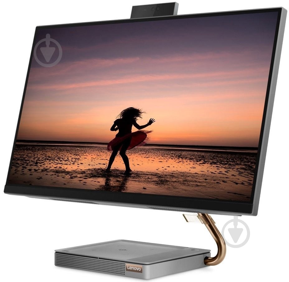 Моноблок Lenovo IdeaCentre AIO 5 27 (F0FA007TUA) grey - фото 4