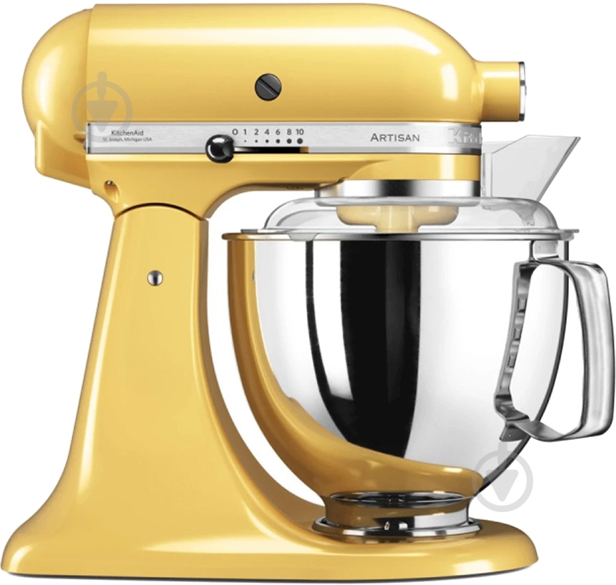 Кухонна машина KitchenAid Artisan 5KSM175PSEMY 4,8 л величний жовтий - фото 1
