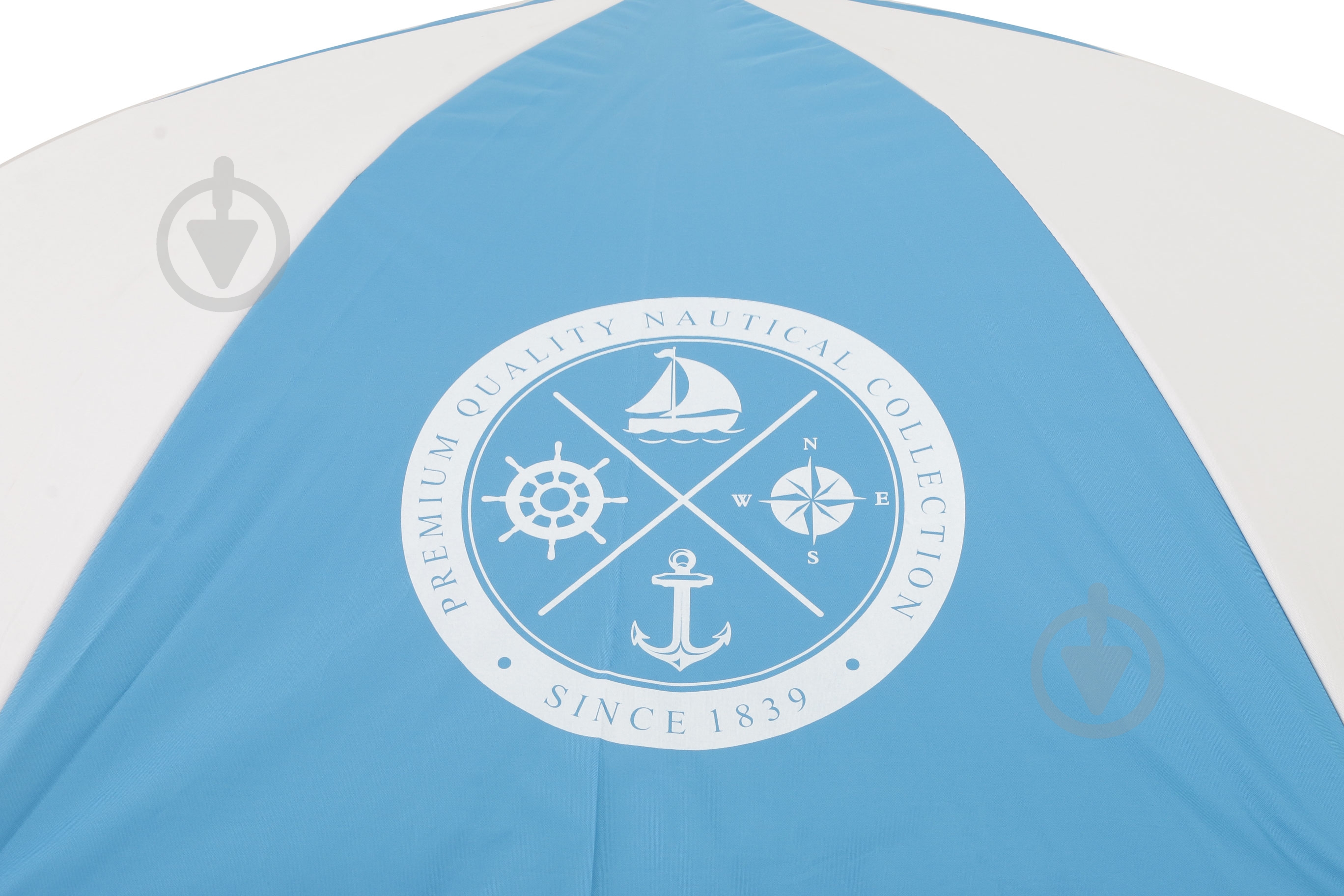 Зонт пляжный Indigo сине-белый 2 м - фото 5