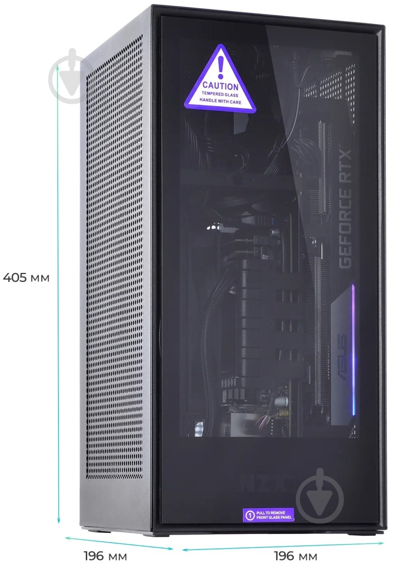 Системний блок Artline Overlord H1 (H1v01) black - фото 4