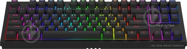 Клавиатура Hator Skyfall 2 TKL Pro Orange (HTK-750) black - фото 2