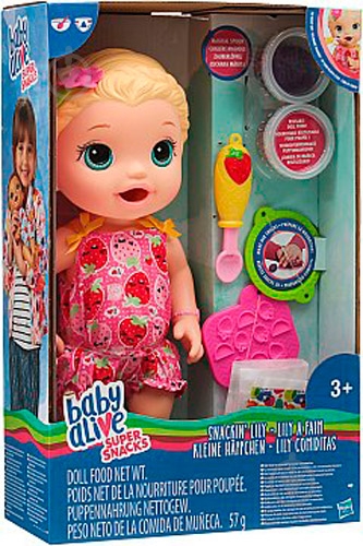Кукла Hasbro Малышка Лили со снеками C2697 - фото 2
