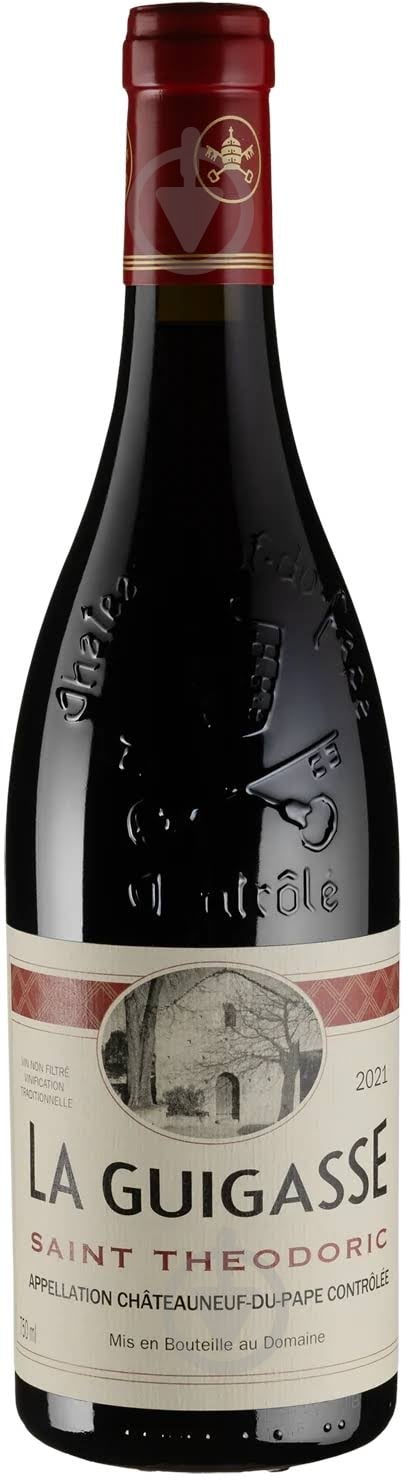Вино Chapelle Saint Theodoric Chateauneuf-du-Pape La Guigasse 2021 0,75 л - фото 1 Вино Chapelle Saint Theodoric Chateauneuf-du-Pape La Guigasse 2021 0,75 л - фото 1