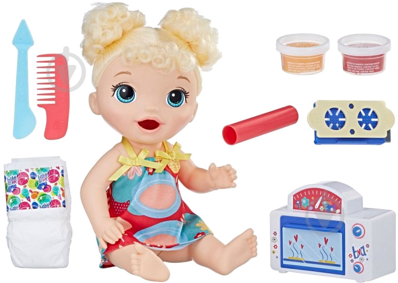 Кукла Hasbro Малышка и еда E1947 - фото 2