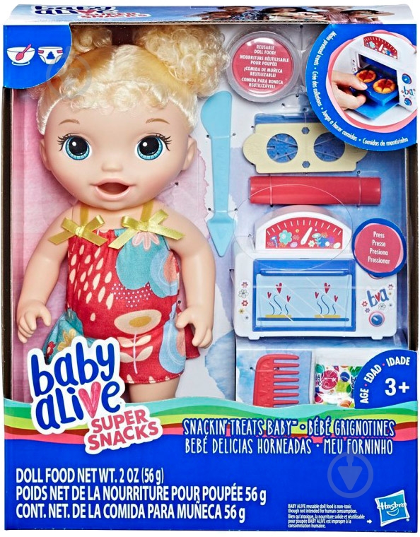 Кукла Hasbro Малышка и еда E1947 - фото 1