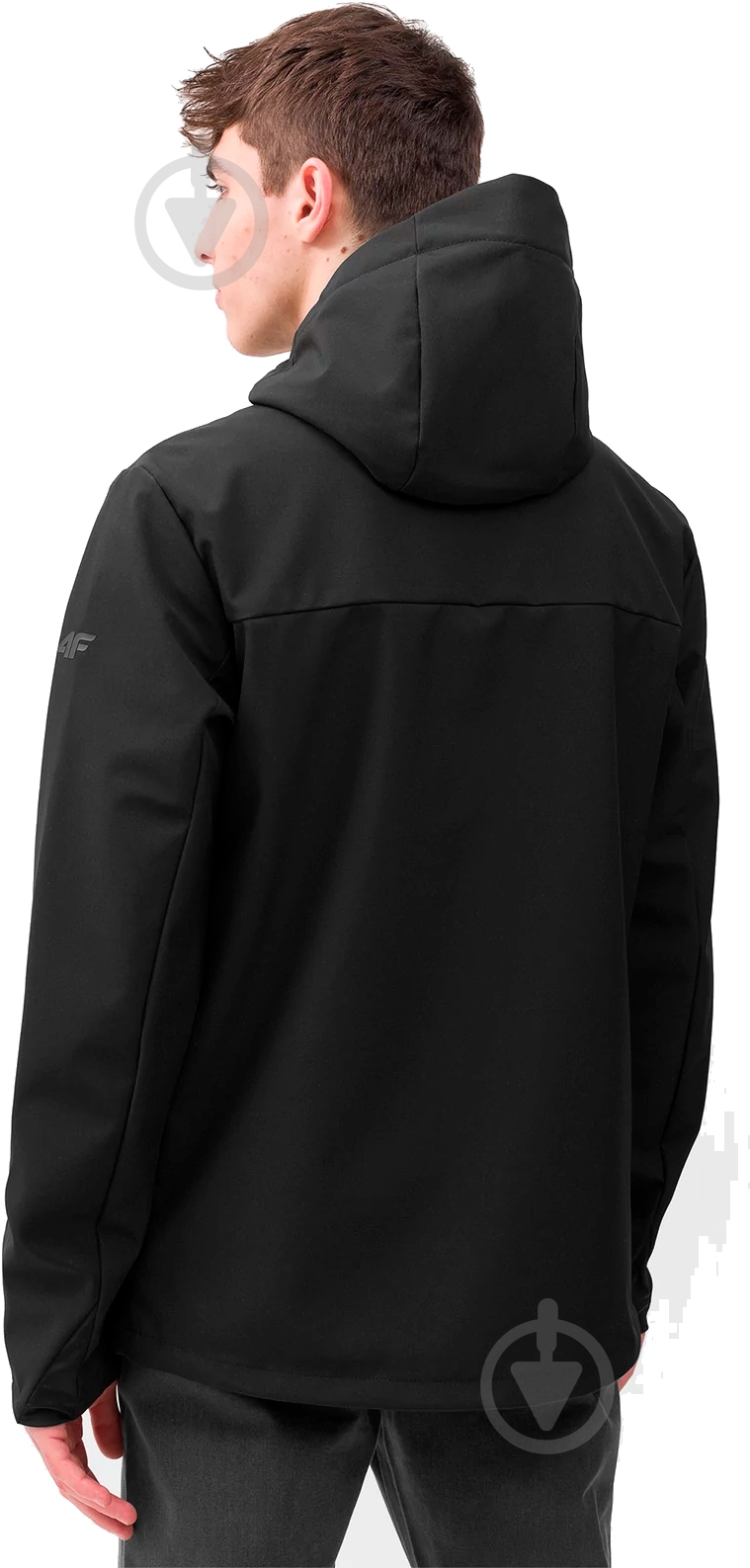 Куртка 4F SOFTSHELL JACKET 4FSS23TSOFM140-20S р.M черная - фото 6