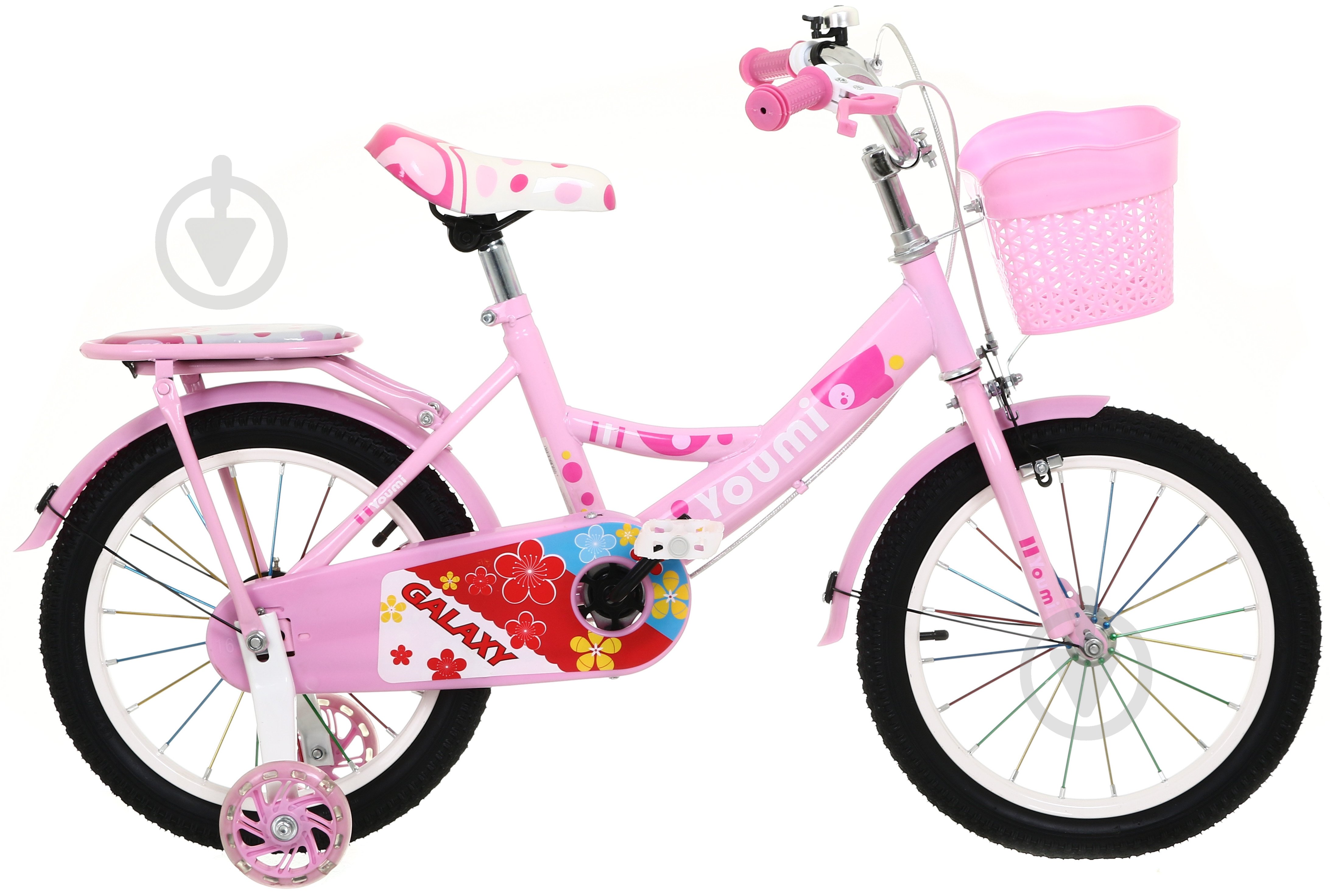 Велосипед детский YOUMI 16" розовый pro1605 - фото 2