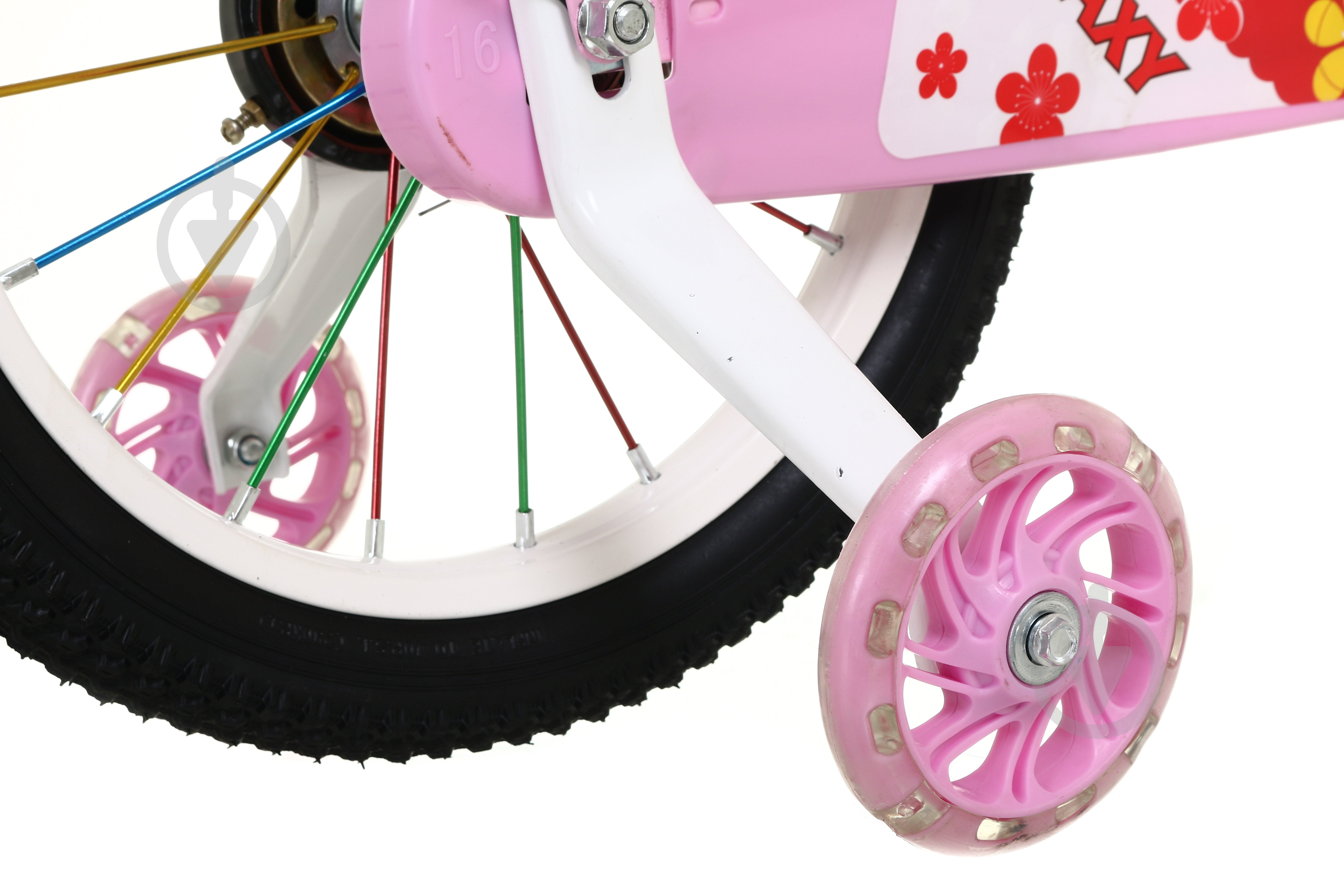 Велосипед детский YOUMI 16" розовый pro1605 - фото 5