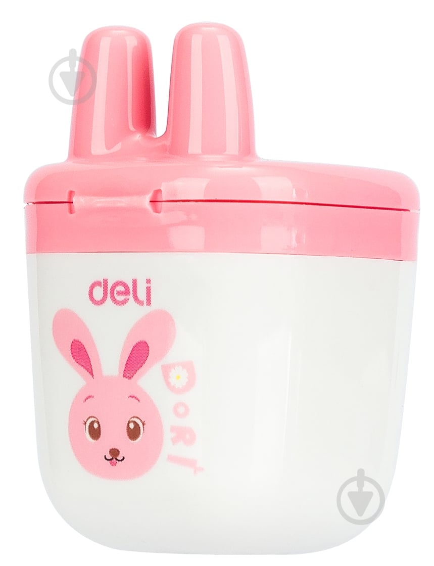 Точилка Птички ER01300 розовый Deli - фото 1 Точилка Птички ER01300 розовый Deli - фото 1