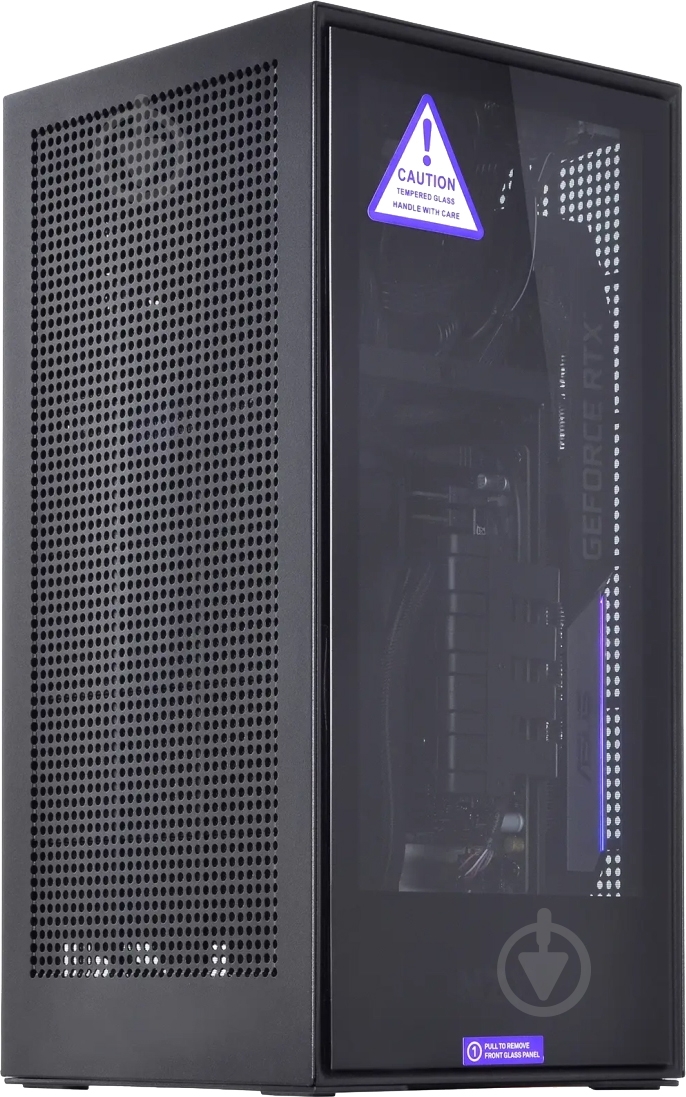 Компьютер персональный Artline Overlord H1 (H1v12) black - фото 2