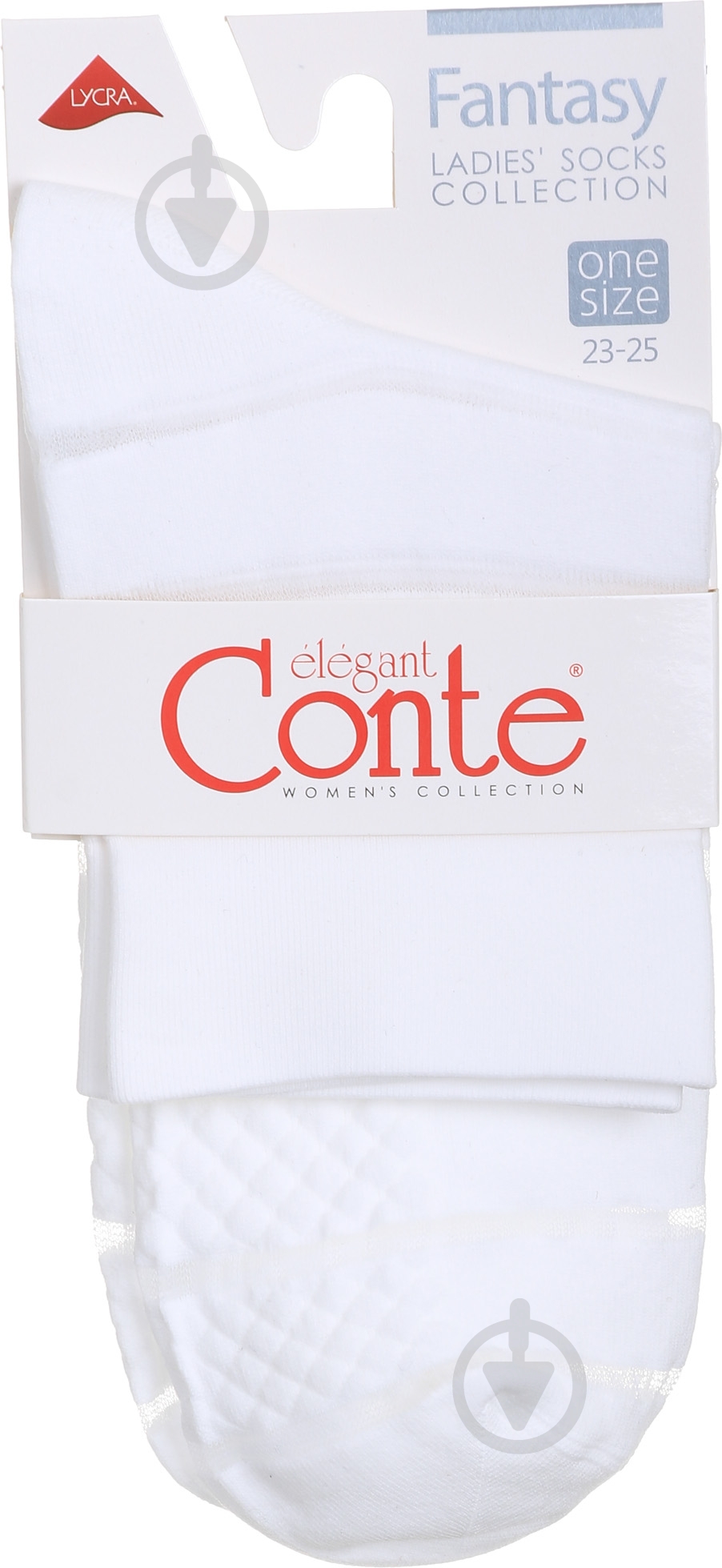 Носки Conte Fantasy 16С-85СП р.23-25 белый - фото 1 Носки Conte Fantasy 16С-85СП р.23-25 белый - фото 1