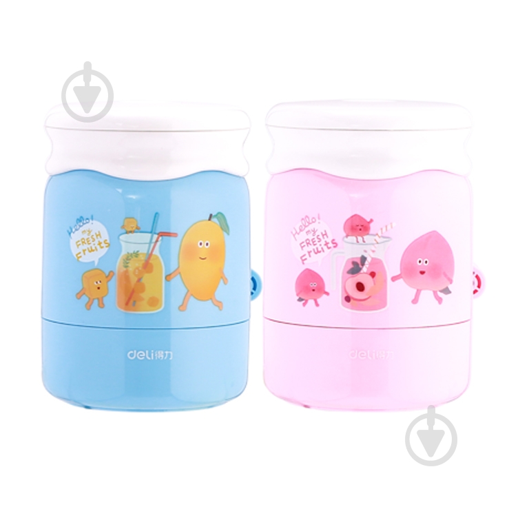 Точилка Blooming ER10704 синий Deli - фото 1 Точилка Blooming ER10704 синий Deli - фото 1