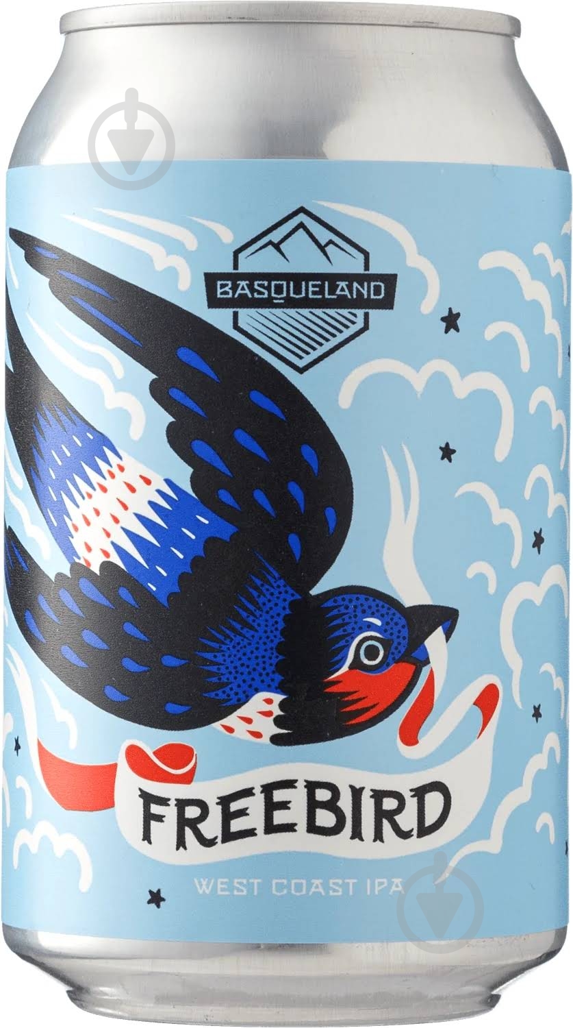 Пиво Basqueland Free Bird 0,33 л - фото 1