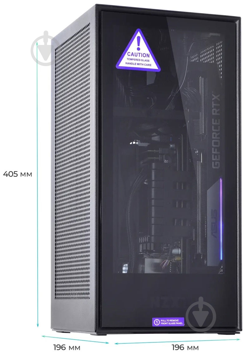 Компьютер Artline Overlord H1 (H1v15) black - фото 12