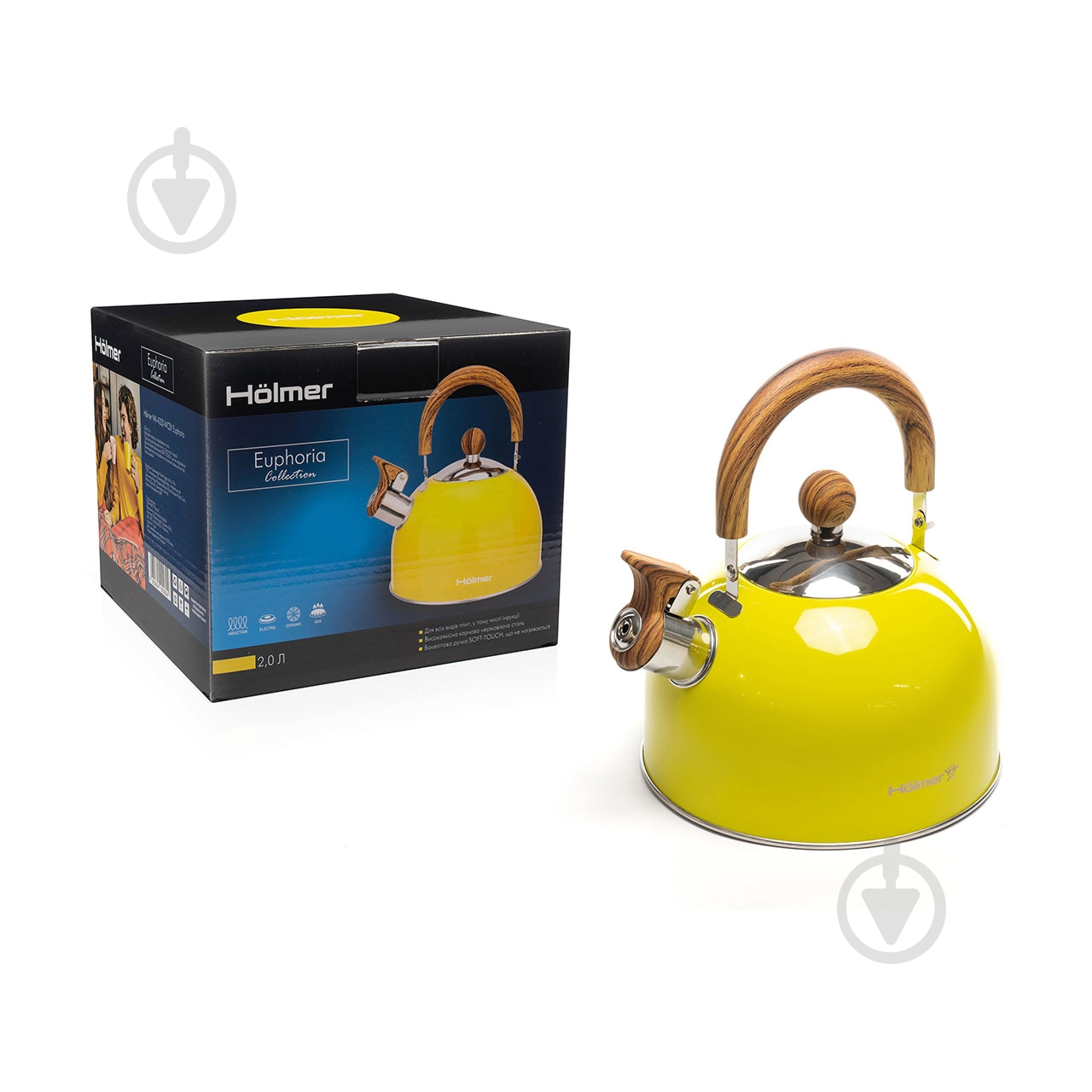 Чайник Holmer WK-4320-WCSY Euphoria - фото 6