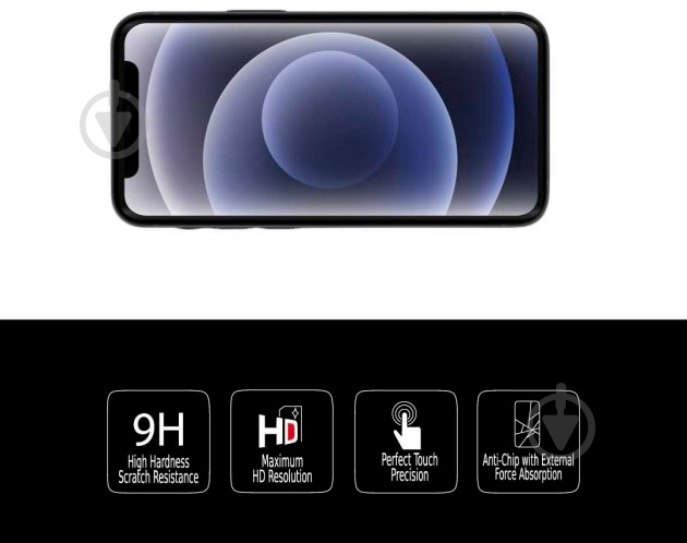 Захисне скло EXTRADIGITAL для Apple iPhone 12 mini (EGL4783) - фото 4