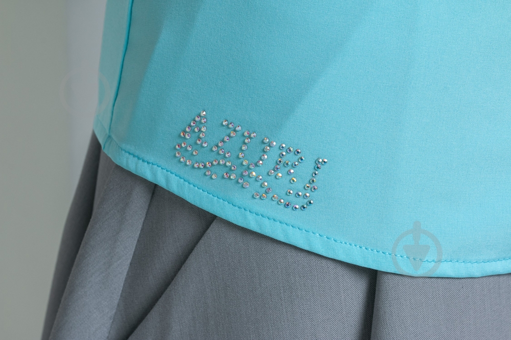 Блуза Azuri р. M блакитний 5263-54 - фото 3